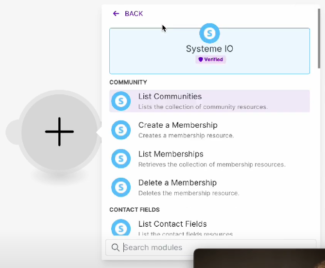 Modules de systeme io sur make